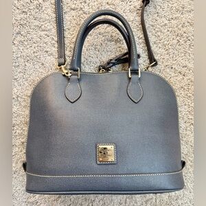 Dooney & Bourke Saffiano Leather Zip Zip Satchel